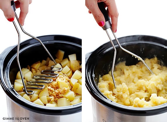 Slow Cooker Mashed Potatoes 2