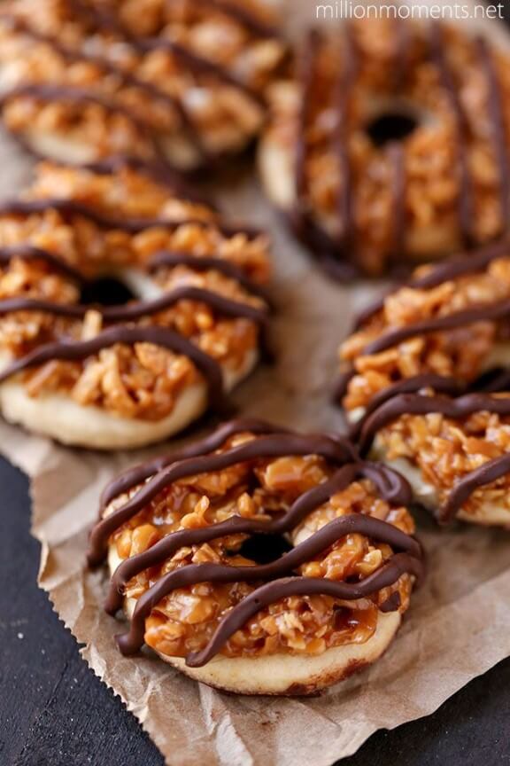 homemade samoas easy cookie scout recipes cookies recipe samoa holiday moments million millionmoments