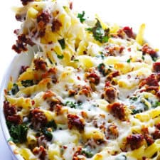 5-Ingredient Italian Sausage and Kale Baked Ziti-image