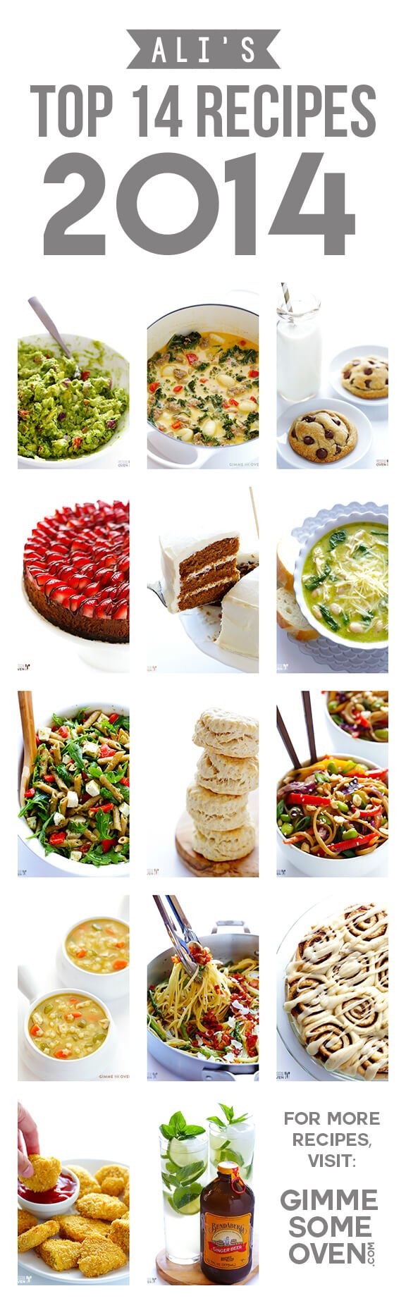 Ali's Favorite 14 Recipes of 2014 | gimmesomeoven.com