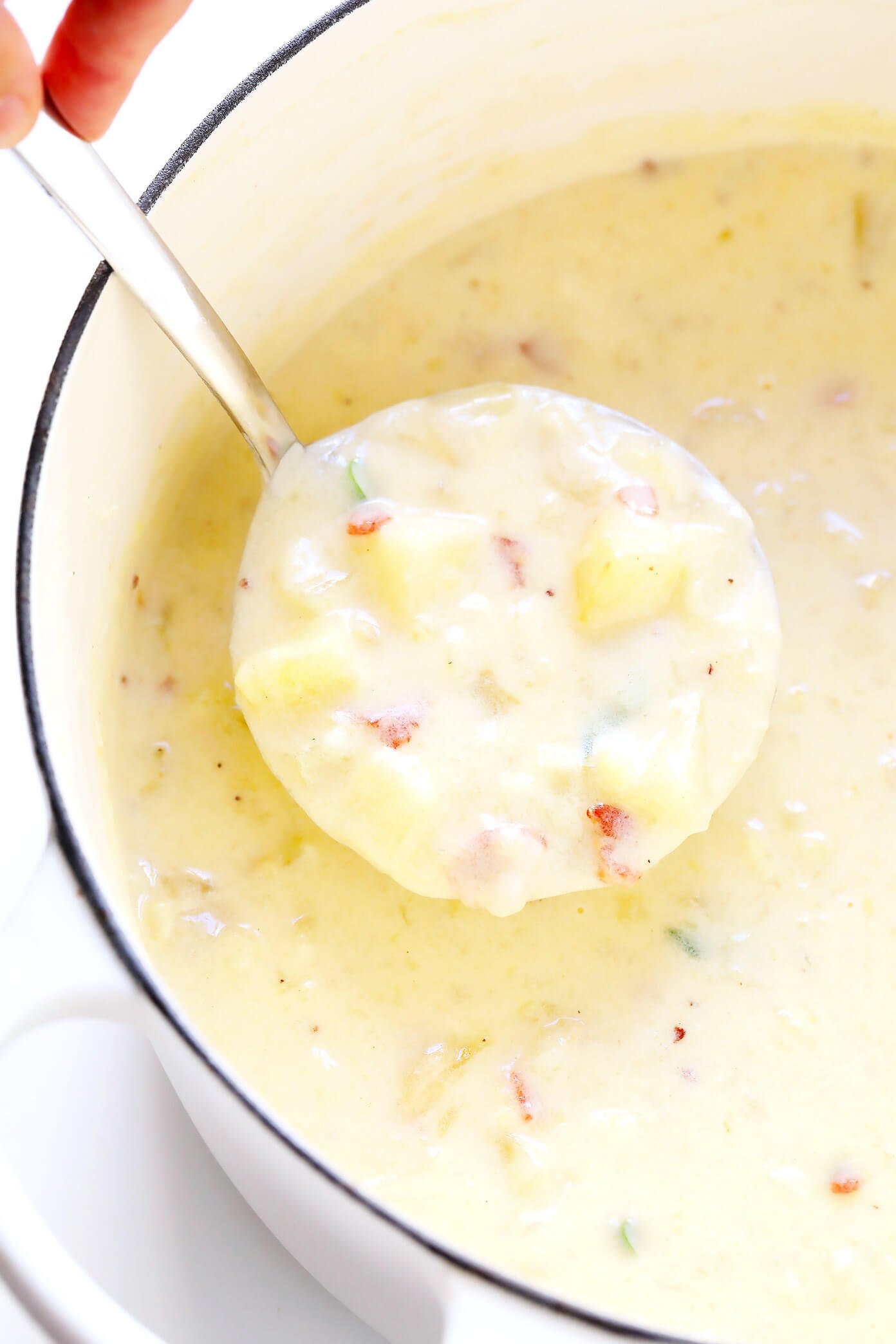 Baked Potato Soup - Amanda's Cookin' - Soup