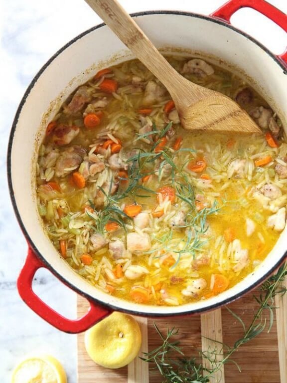 Lemon Chicken Stew | foodiecrush.com