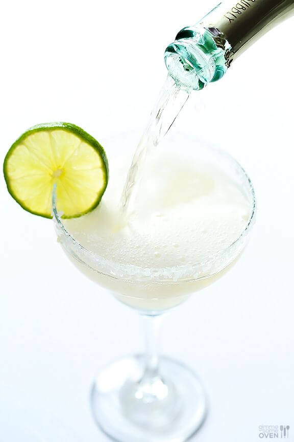 Sparkling Margaritas | gimmesomeoven.com