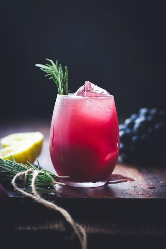 Zinfandel Grape, Rosemary Gin Crush | bojongourmet.com