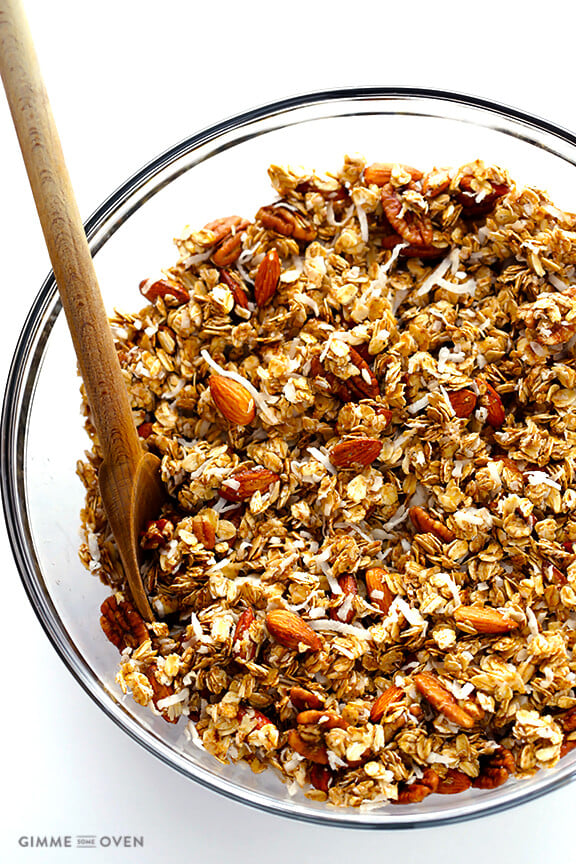 Chai-Spiced Granola | gimmesomeoven.com