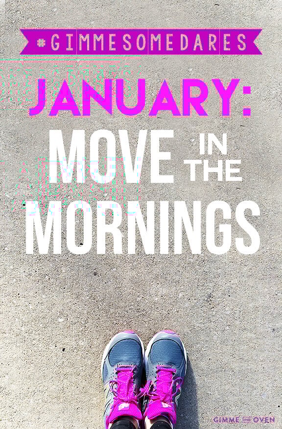 Move In The Mornings | gimmesomeoven.com #gimmesomedares