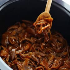 Slow Cooker Caramelized Onions-image