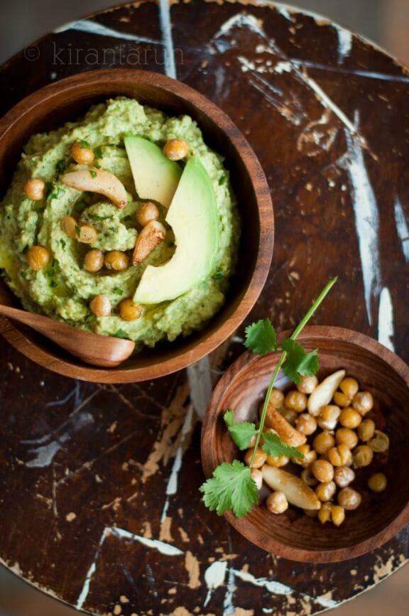 Avocado Hummus | kirantarun.com