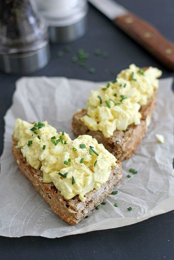 Mom's Egg Salad | girlversusdough.com