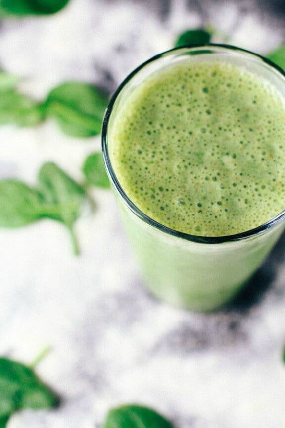 Post-Workout Protein Green Smoothie | fortheloveofbasil.com