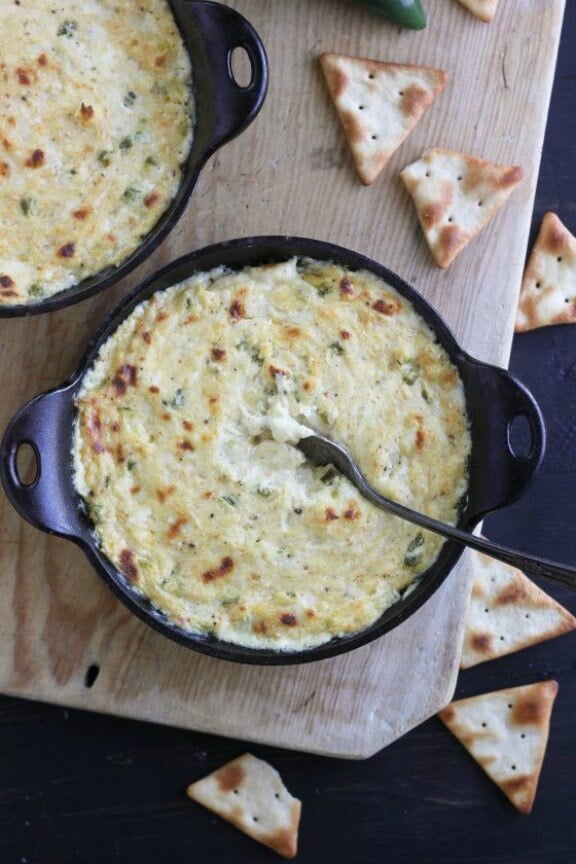 Spicy Jalapeno Crab Dip | bakeyourday.net