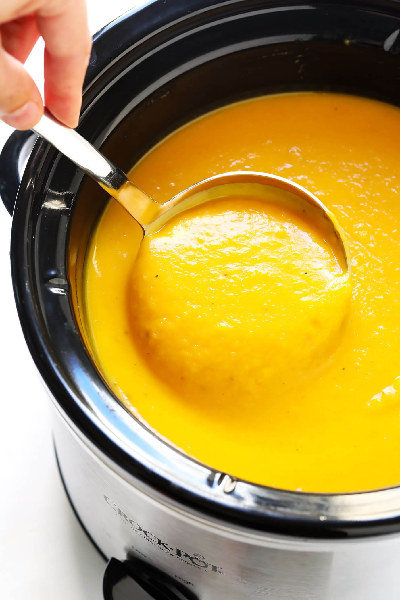 Slow Cooker Butternut Squash Soup in Crock Pot