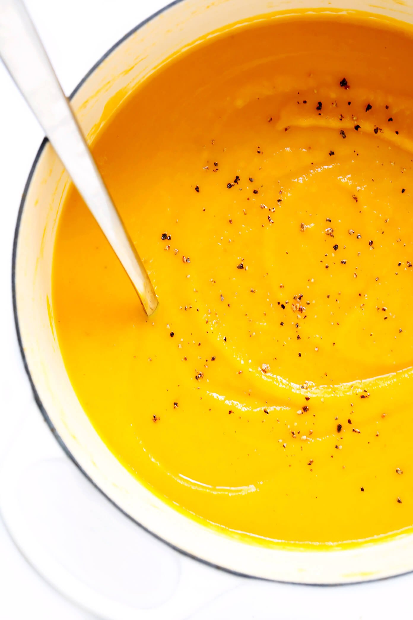 Best Butternut Squash Soup recipe in dutch oven