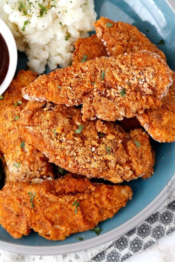 Best Baked "Fried" Chicken | carlsbadcravings.com