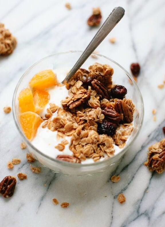 Cranberry Orange Granola | cookieandkate.com