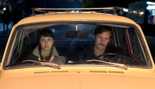 Bel Powley and Alexander Skarsgård in Marielle Heller's The Diary of a Teenage Girl. Photo by Sam Emerson