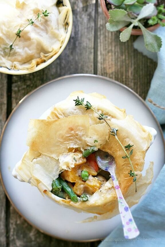 Lighter Pot Pie | swankyrecipes.com