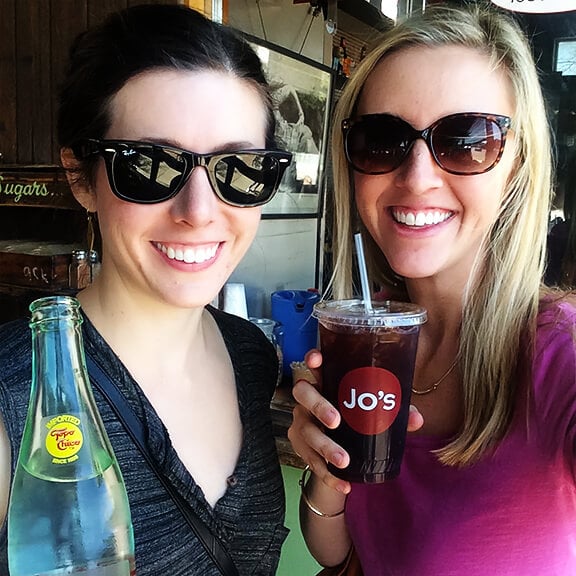 When in Austin, you also must drink ridiculous amounts of Topo Chico and Jo's. Best sparkling water and iced coffee in town!