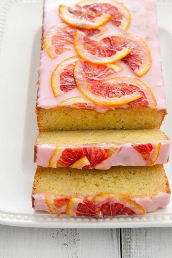 Blood Orange Loaf Cake | annies-eats.com