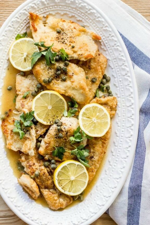 Chicken Piccata | theclevercarrot.com