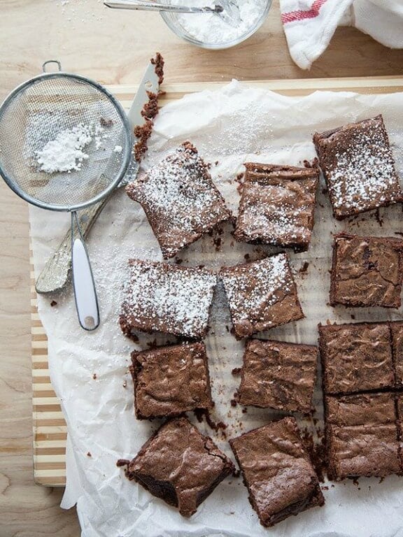 Stout Chocolate Brownies | foodiecrush.com