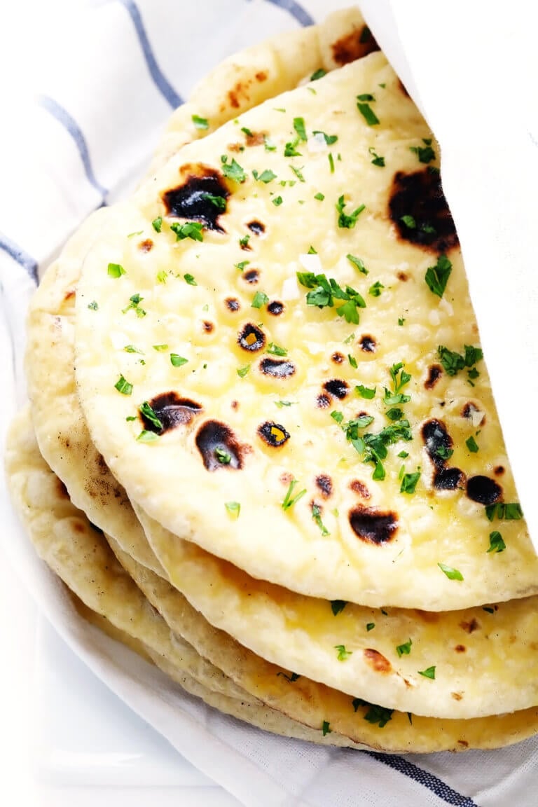 Homemade Naan Recipe | Gimme Some Oven