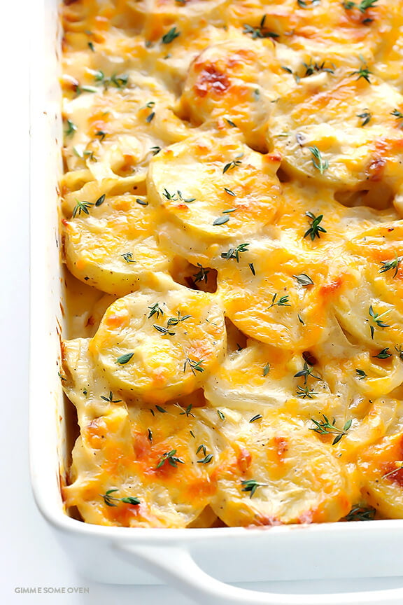 Scalloped Potatoes | gimmesomeoven.com