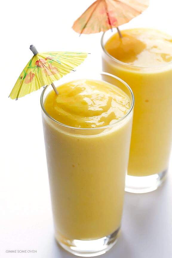 5-Ingredient Tropical Smoothie | gimmesomeoven.com