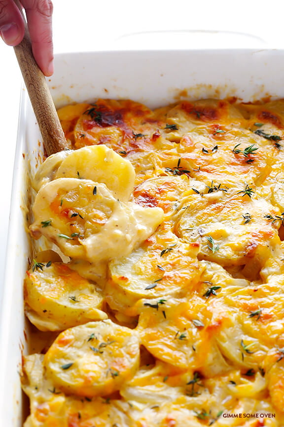 Scalloped Potatoes | gimmesomeoven.com