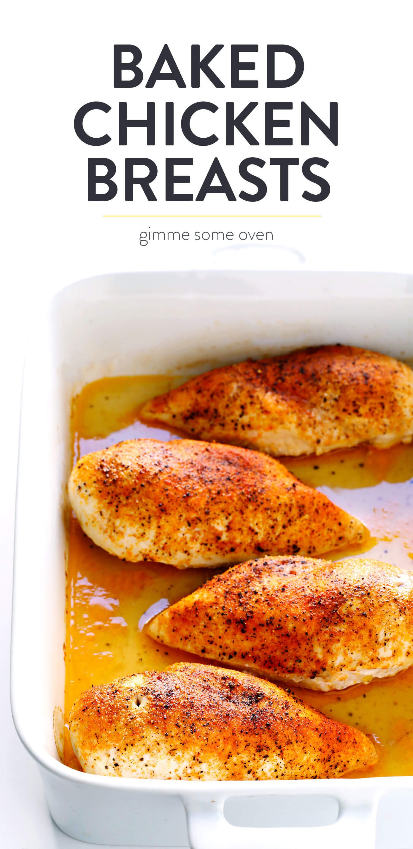 How To Bake Chicken Breasts