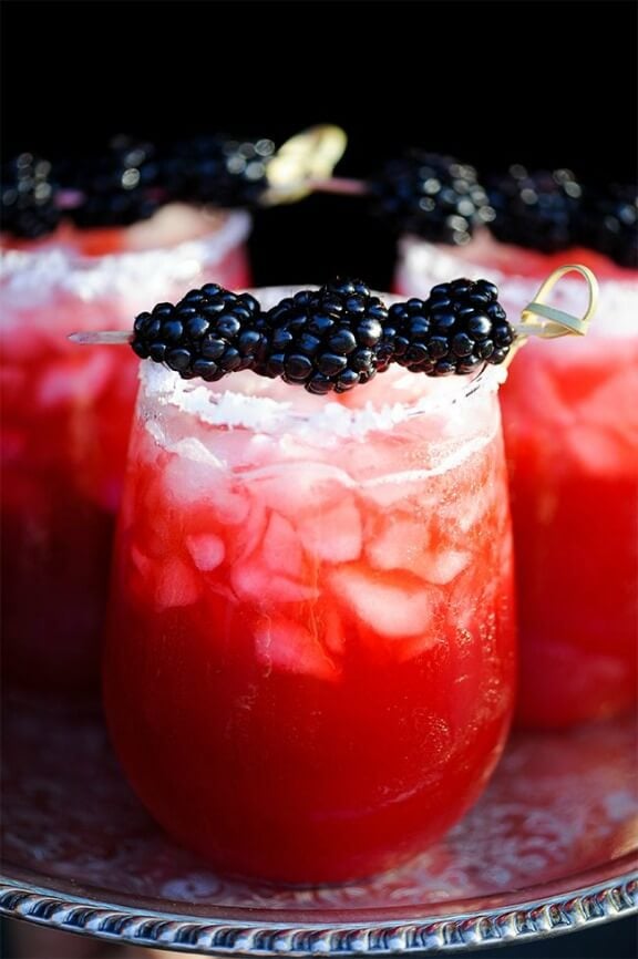 Blackberry Margarita | styleunveiled.com