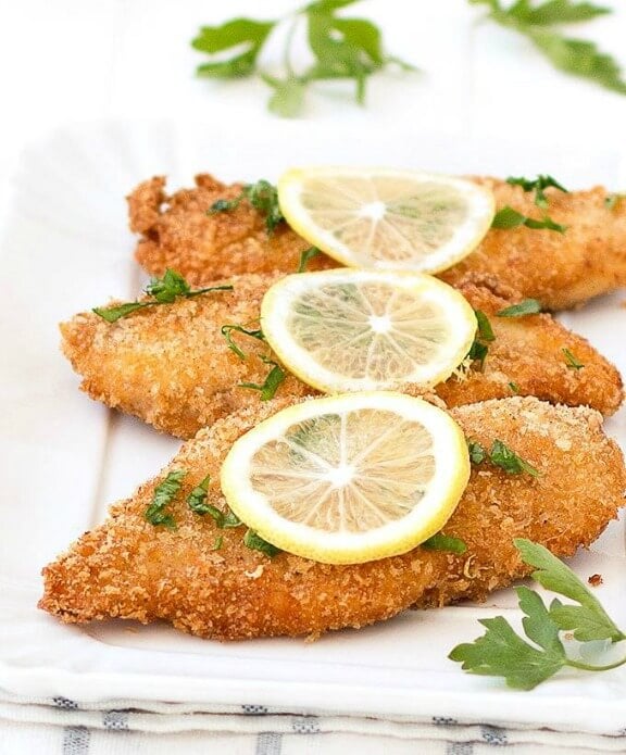 Crispy Baked Chicken Breasts | aseasyaspie.com