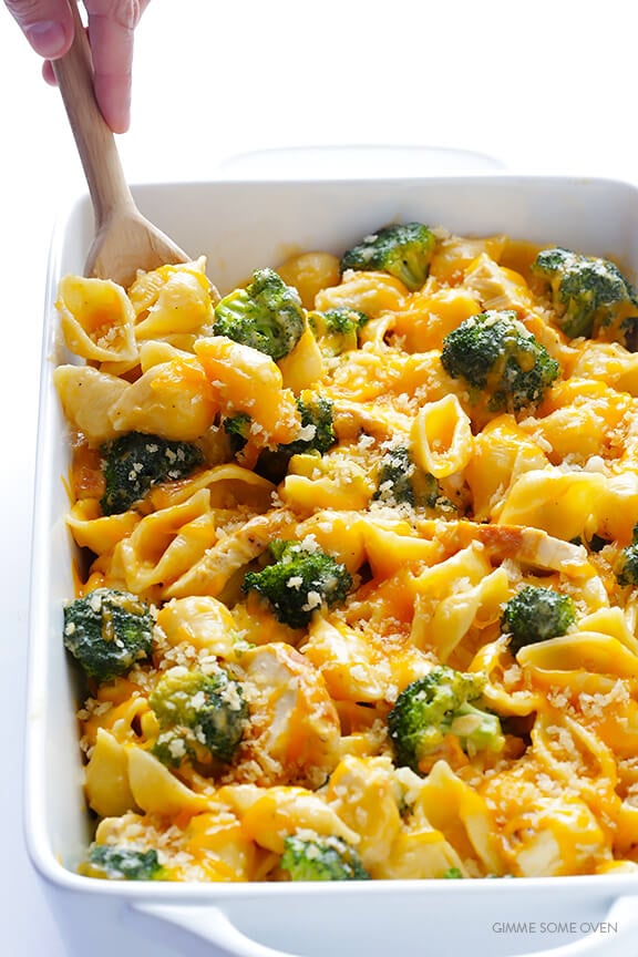 Cheesy Chicken Broccoli Tortellini - Quick Weeknight Meals