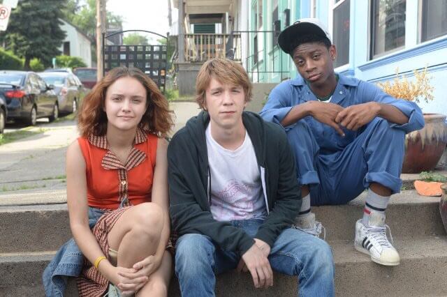 Olivia Cooke, Thomas Mann and RJ Cyler in Alfonso Gomez-Rejon's Me and Earl and the Dying Girl. Photo by Anne Marie Fox - © 2015 - Fox Searchlight