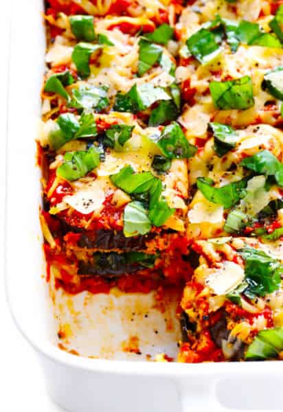Baked Eggplant Parmesan