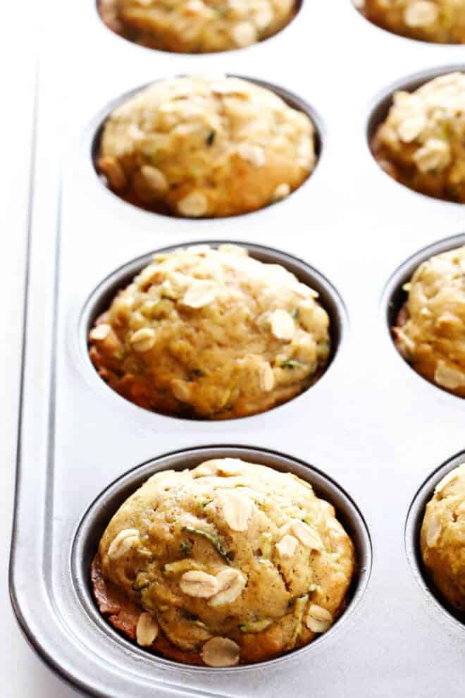 Healthy Zucchini Muffins Gimme Some Oven
