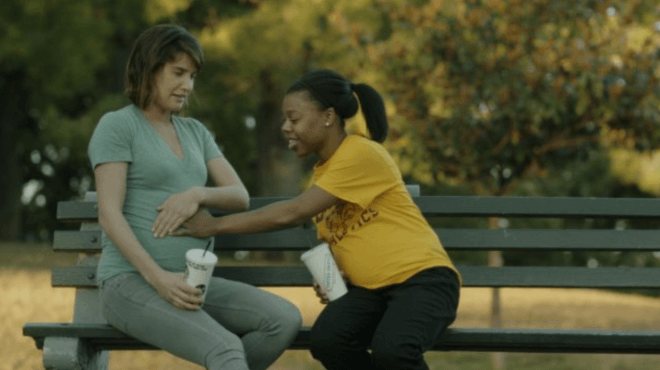 Cobie Smulders and Gail Bean in Kris Swanberg's Unexpected. 