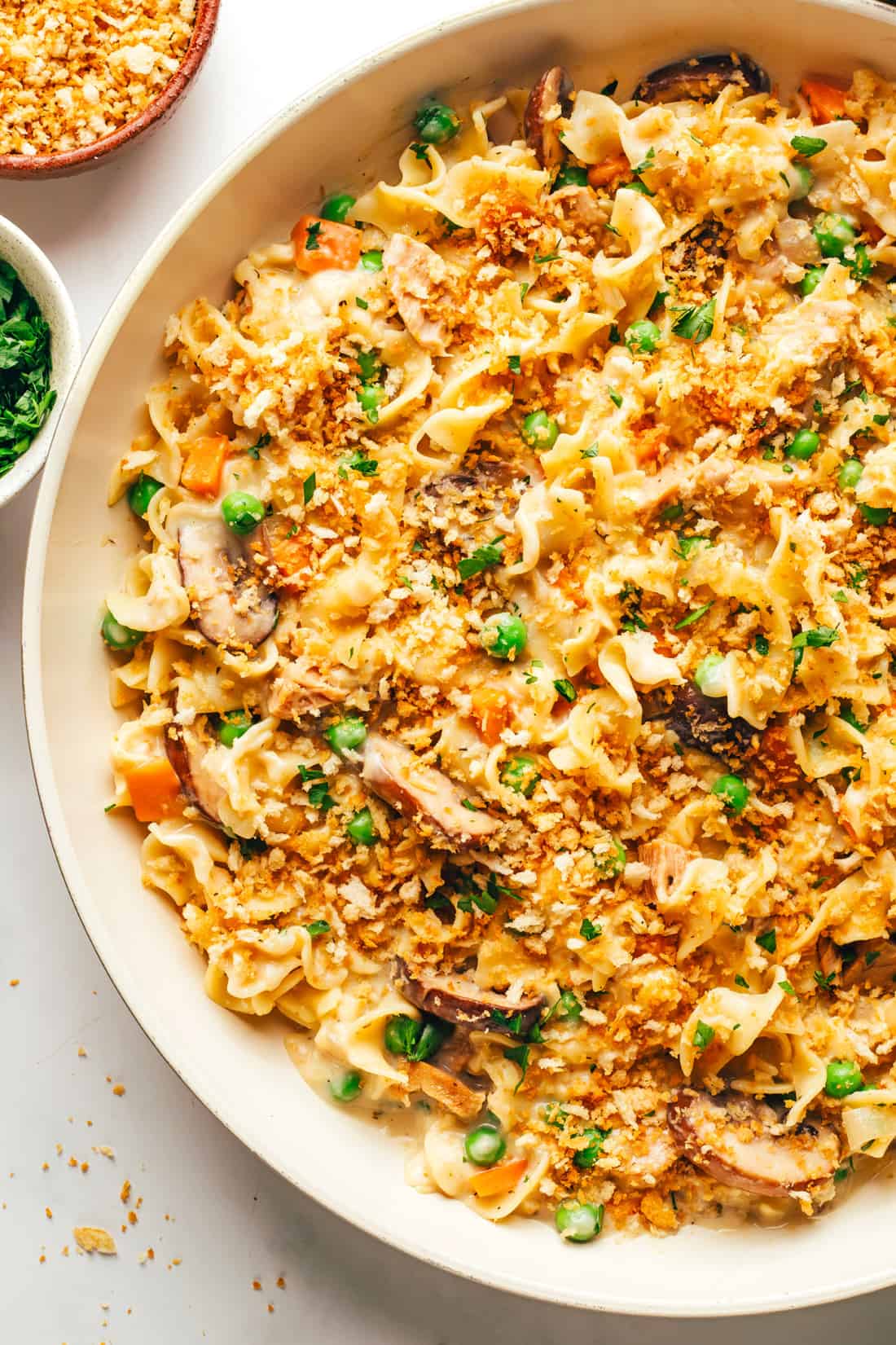 LightenedUp Tuna Casserole Recipe Gimme Some Oven
