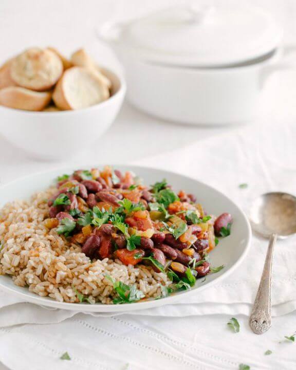 Red Beans and Rice | acouplecooks.com