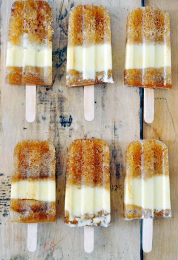 Rootbeer Float Popsicles | jacquelineclark.com