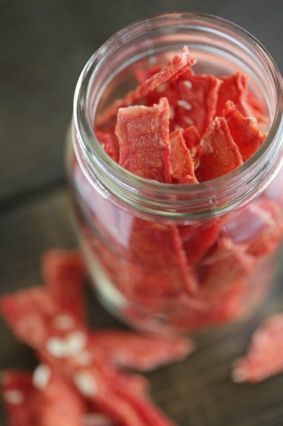 Watermelon Jerky | dashofbutter.com