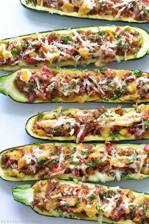 Zucchini Boats | realfoodbydad.com