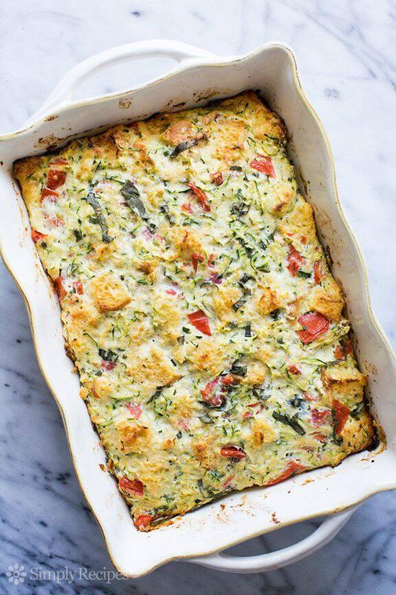 Zucchini Breakfast Casserole | simplyrecipes.com