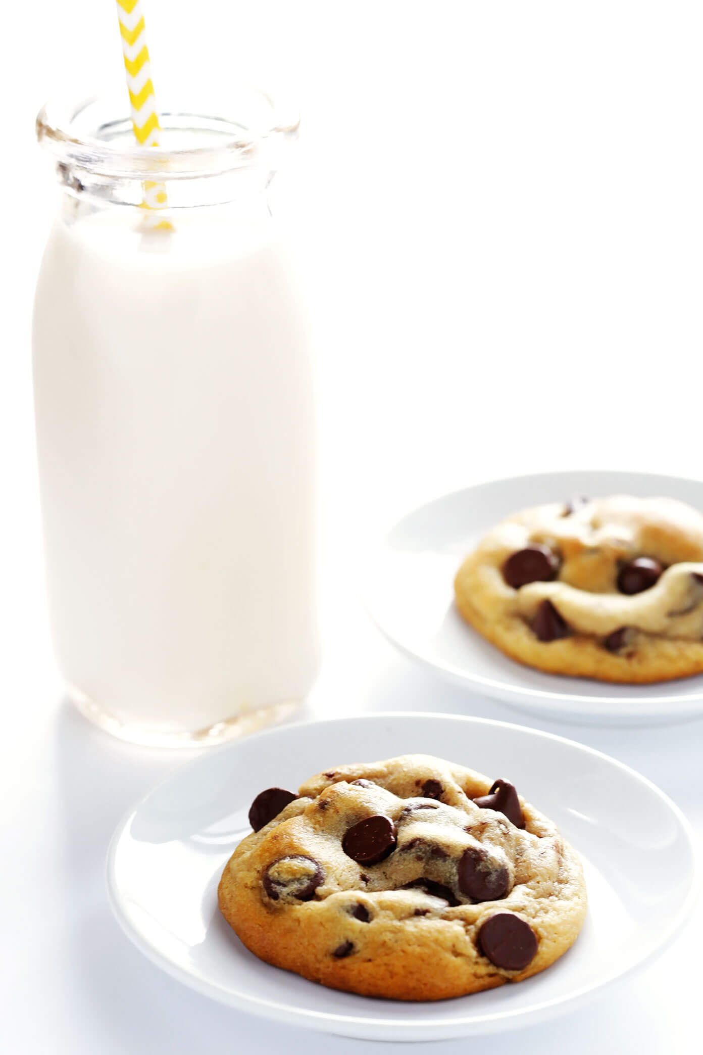 Chocolate Chip Cookies and Milk