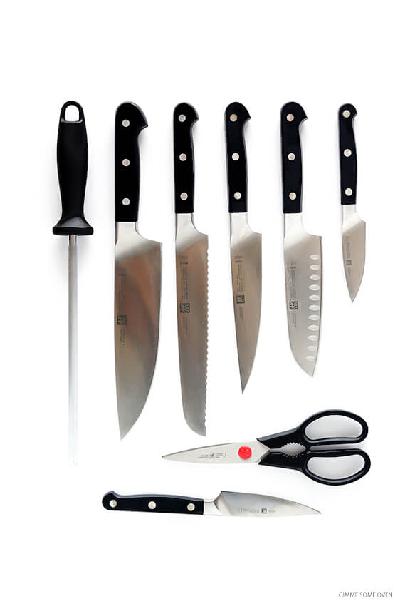 Zwilling 9-Piece Professional Knife Block Set GIVEAWAY | gimmesomeoven.com