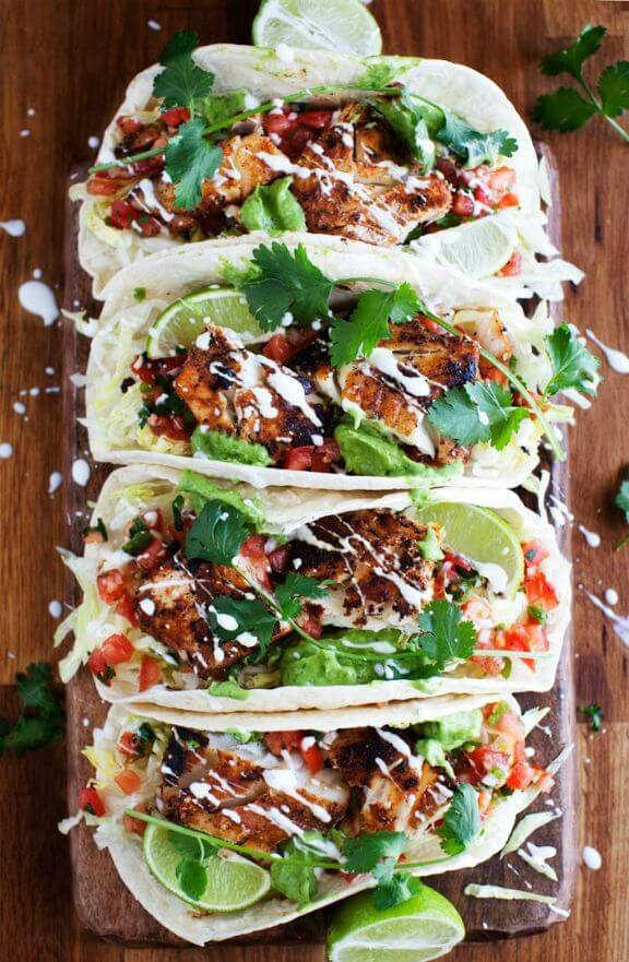 Cajun Fish Tacos | curiousnut.com