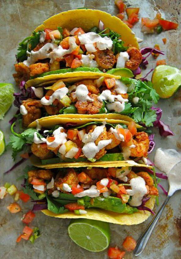 Chipotle Shrimp Tacos | heatherchristo.com