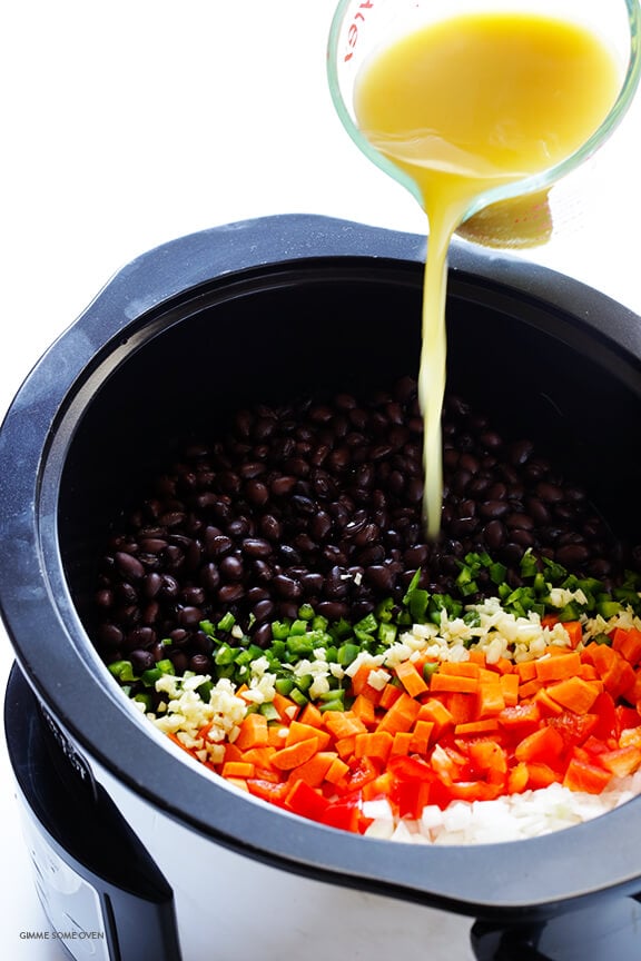 Slow Cooker Black Bean Soup Recipe Slow Cooker Black Bean Soup Recipe