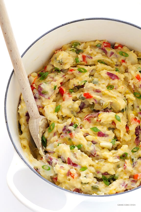 Tex-Mex Mashed Potatoes (“Papas Con Chile”)