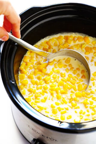 Slow Cooker Creamed Corn